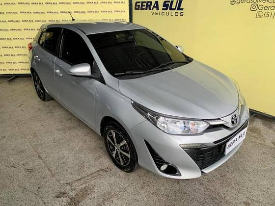 TOYOTA YARIS 1.5 16V FLEX XS MULTIDRIVE TOYOTA YARIS 1.5 16V FLEX XS MULTIDRIVE